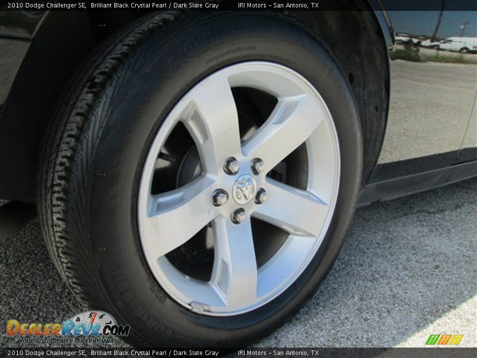 2010 Dodge Challenger SE Brilliant Black Crystal Pearl / Dark Slate Gray Photo #4