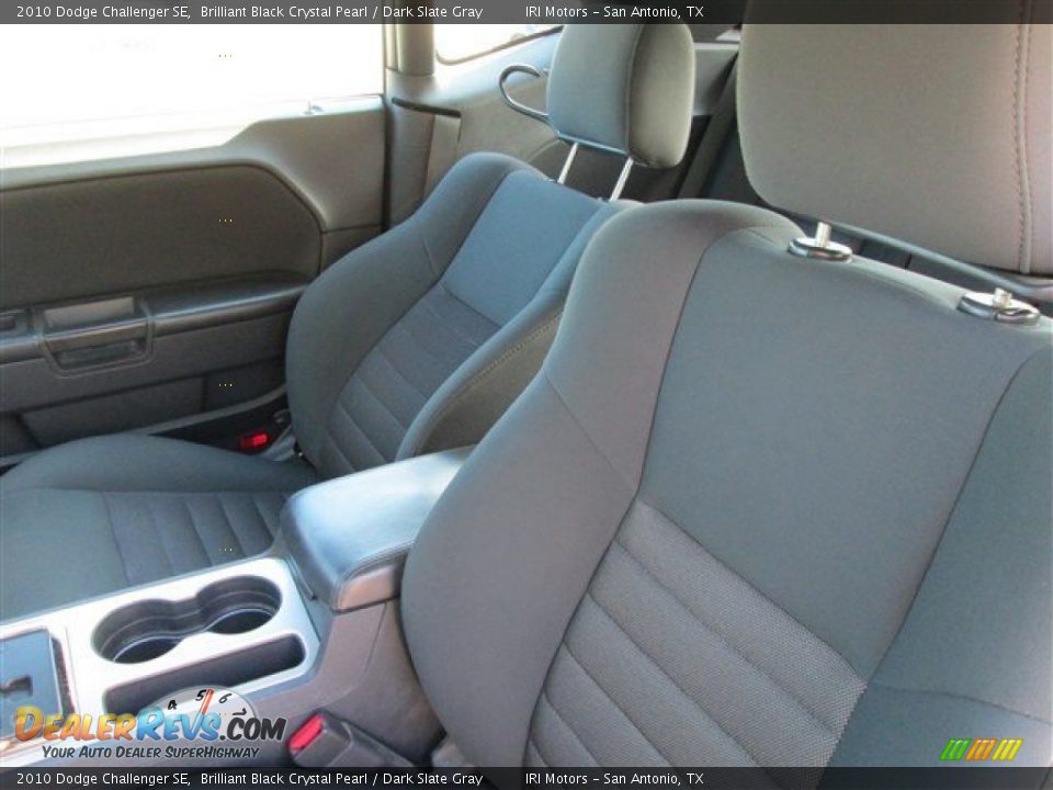 2010 Dodge Challenger SE Brilliant Black Crystal Pearl / Dark Slate Gray Photo #6