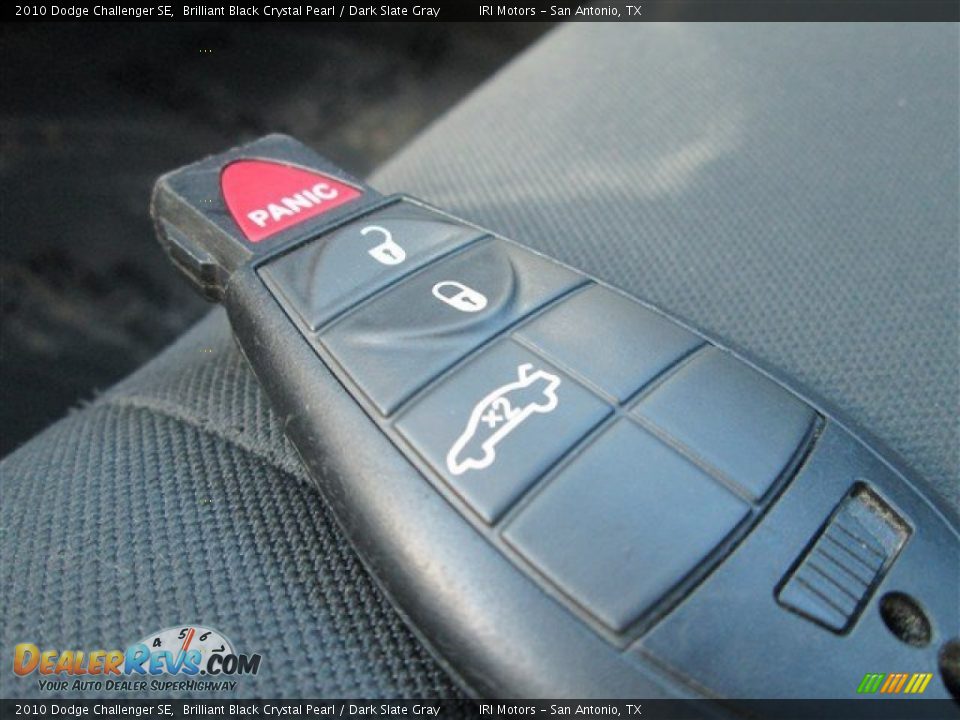 2010 Dodge Challenger SE Brilliant Black Crystal Pearl / Dark Slate Gray Photo #19
