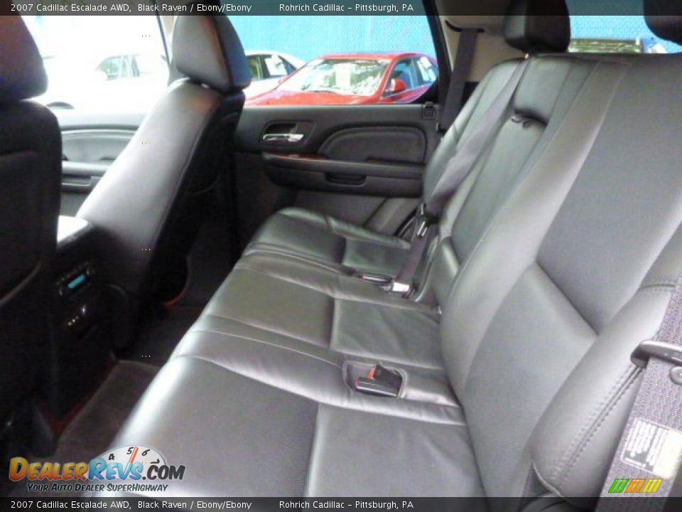2007 Cadillac Escalade AWD Black Raven / Ebony/Ebony Photo #5