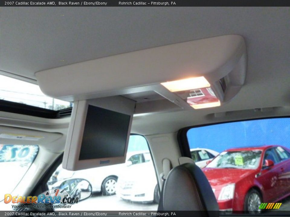 2007 Cadillac Escalade AWD Black Raven / Ebony/Ebony Photo #7