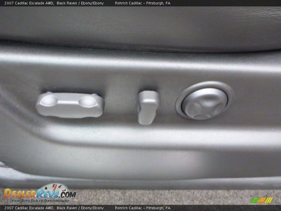 2007 Cadillac Escalade AWD Black Raven / Ebony/Ebony Photo #16