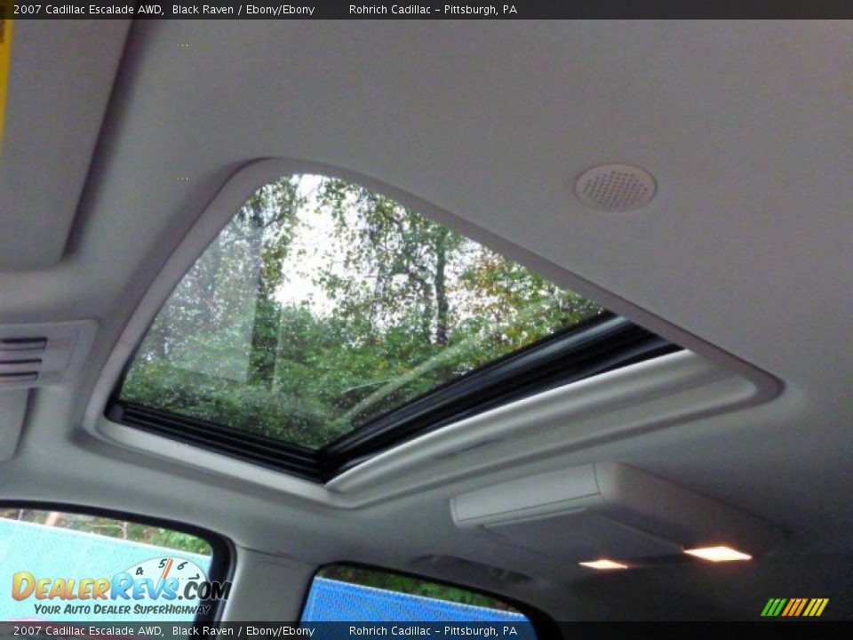 2007 Cadillac Escalade AWD Black Raven / Ebony/Ebony Photo #17