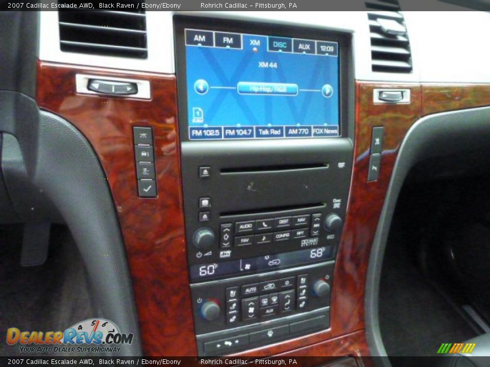 2007 Cadillac Escalade AWD Black Raven / Ebony/Ebony Photo #18