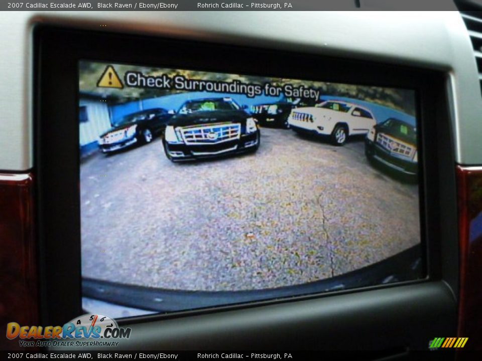 2007 Cadillac Escalade AWD Black Raven / Ebony/Ebony Photo #19