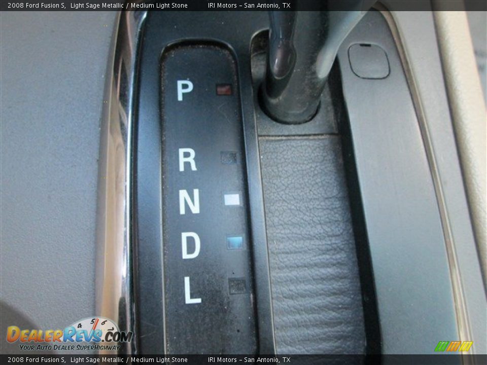 2008 Ford Fusion S Light Sage Metallic / Medium Light Stone Photo #13