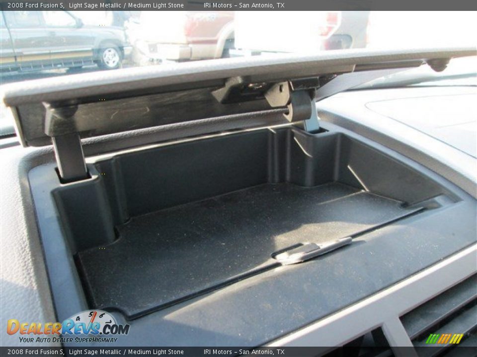 2008 Ford Fusion S Light Sage Metallic / Medium Light Stone Photo #18