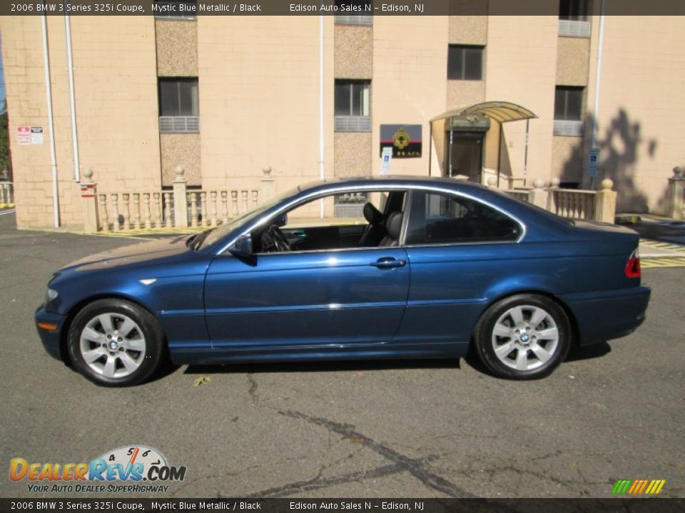 2006 BMW 3 Series 325i Coupe Mystic Blue Metallic / Black Photo #1