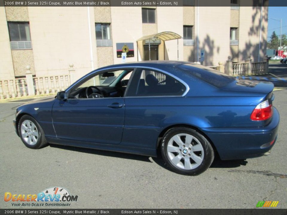 2006 BMW 3 Series 325i Coupe Mystic Blue Metallic / Black Photo #4