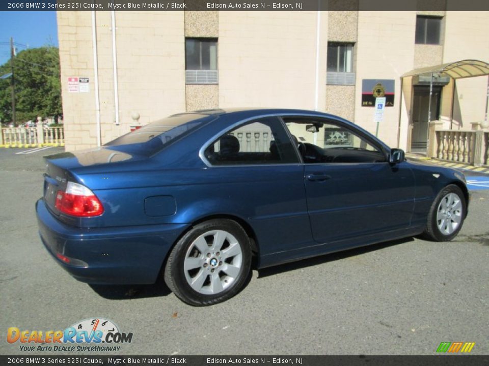 2006 BMW 3 Series 325i Coupe Mystic Blue Metallic / Black Photo #8