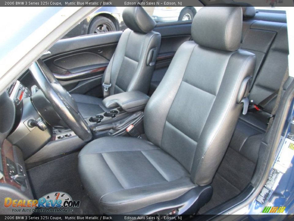 2006 BMW 3 Series 325i Coupe Mystic Blue Metallic / Black Photo #12