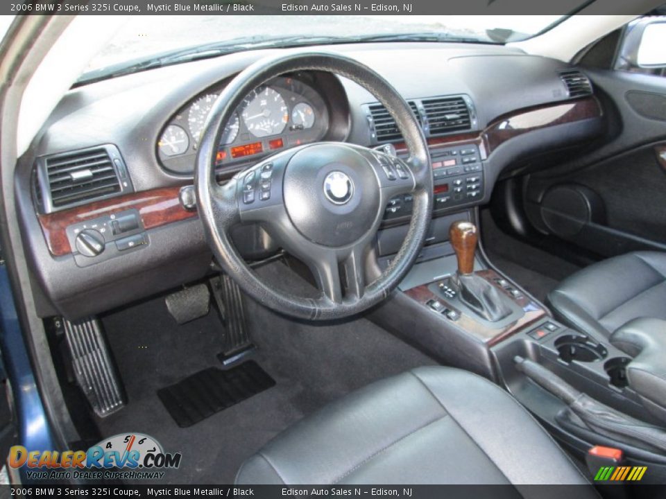 2006 BMW 3 Series 325i Coupe Mystic Blue Metallic / Black Photo #14