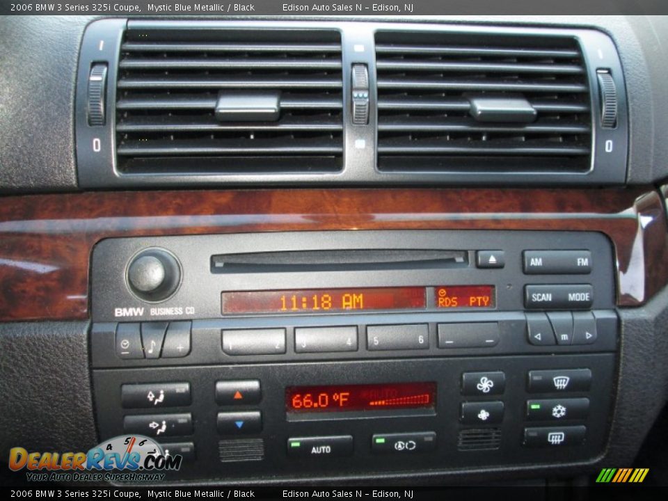 2006 BMW 3 Series 325i Coupe Mystic Blue Metallic / Black Photo #18