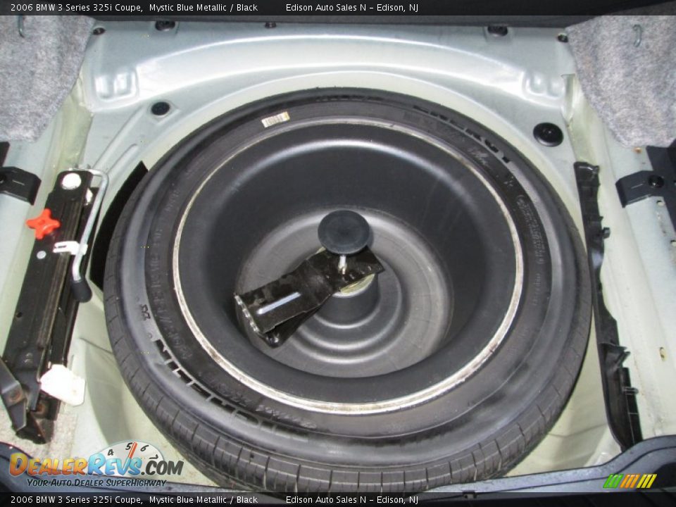 2006 BMW 3 Series 325i Coupe Mystic Blue Metallic / Black Photo #24