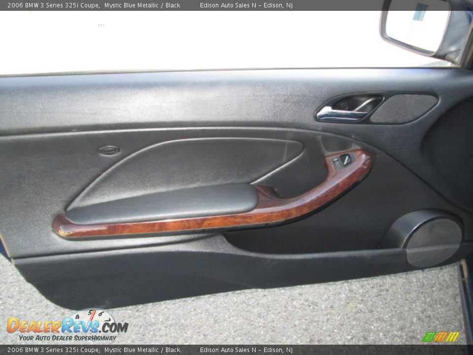 2006 BMW 3 Series 325i Coupe Mystic Blue Metallic / Black Photo #25
