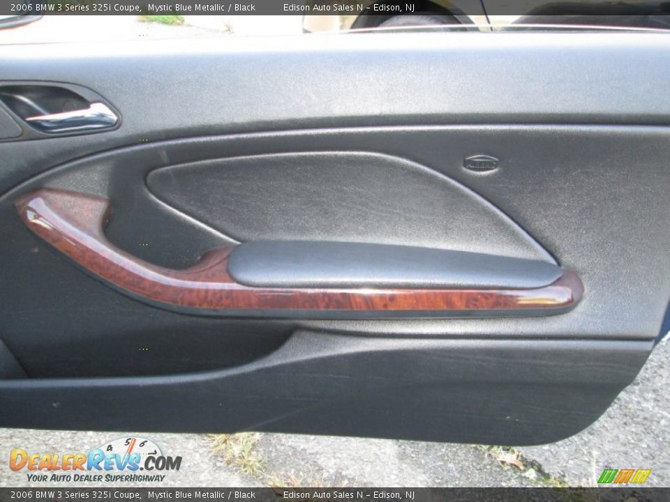 2006 BMW 3 Series 325i Coupe Mystic Blue Metallic / Black Photo #26
