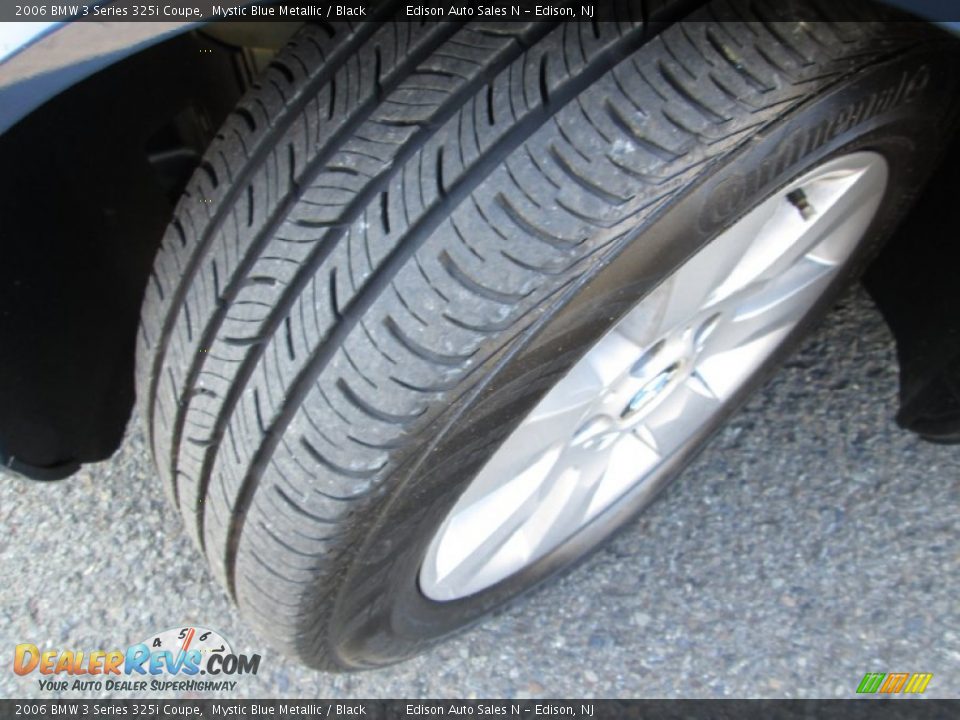 2006 BMW 3 Series 325i Coupe Mystic Blue Metallic / Black Photo #29