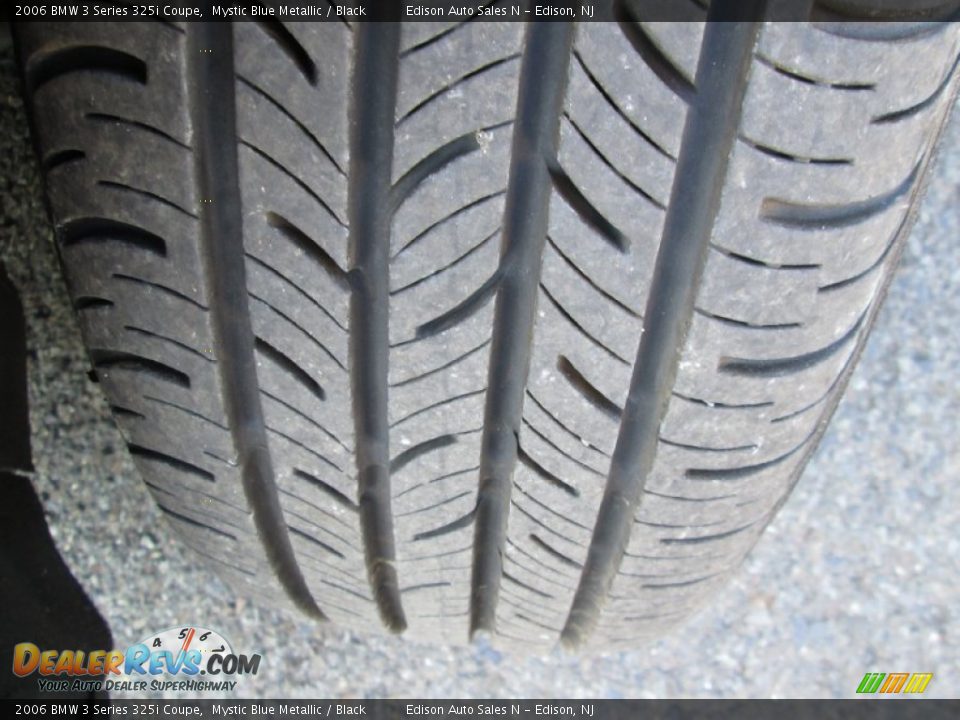 2006 BMW 3 Series 325i Coupe Mystic Blue Metallic / Black Photo #30