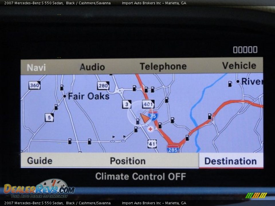 2007 Mercedes-Benz S 550 Sedan Black / Cashmere/Savanna Photo #20