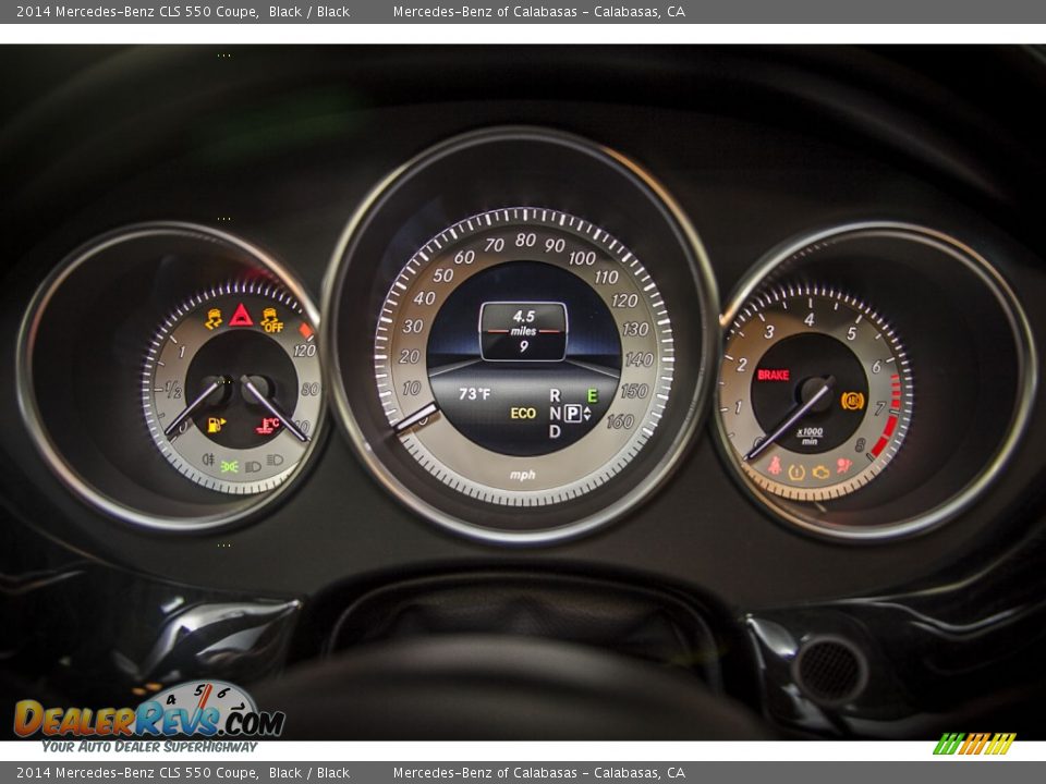 2014 Mercedes-Benz CLS 550 Coupe Black / Black Photo #6