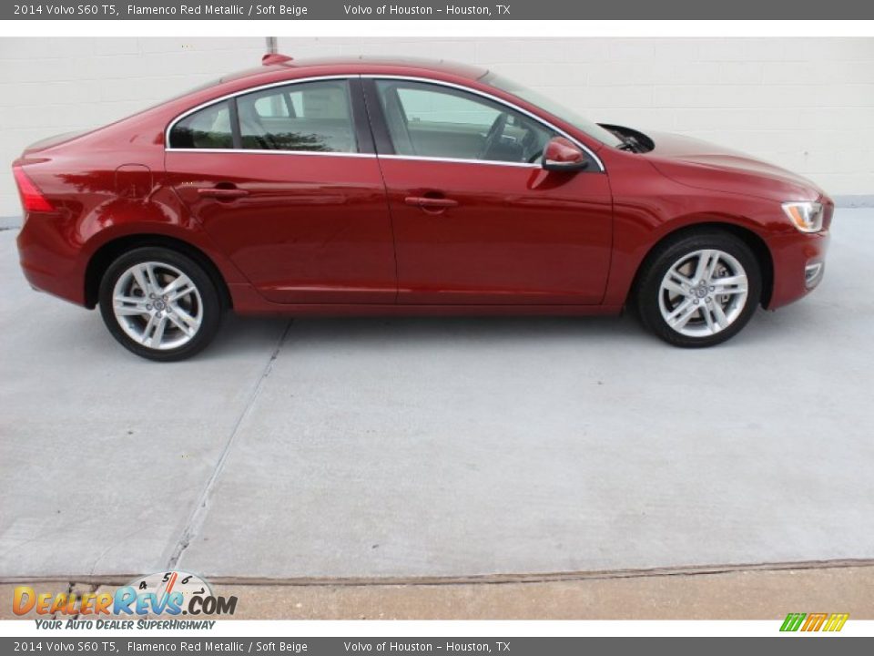 Flamenco Red Metallic 2014 Volvo S60 T5 Photo #8