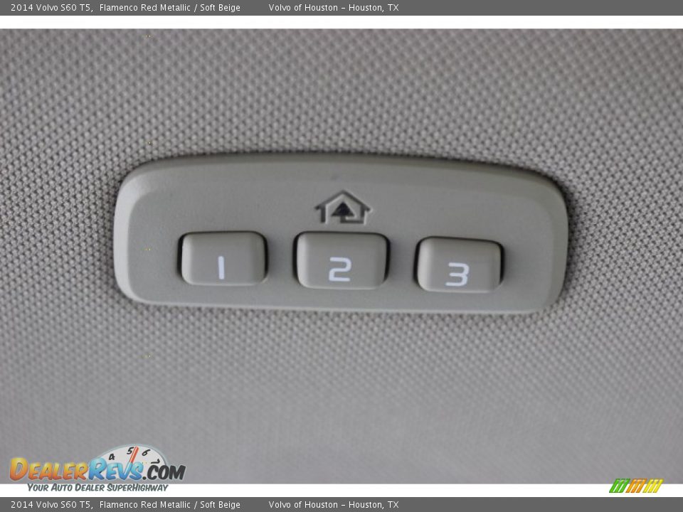 2014 Volvo S60 T5 Flamenco Red Metallic / Soft Beige Photo #17