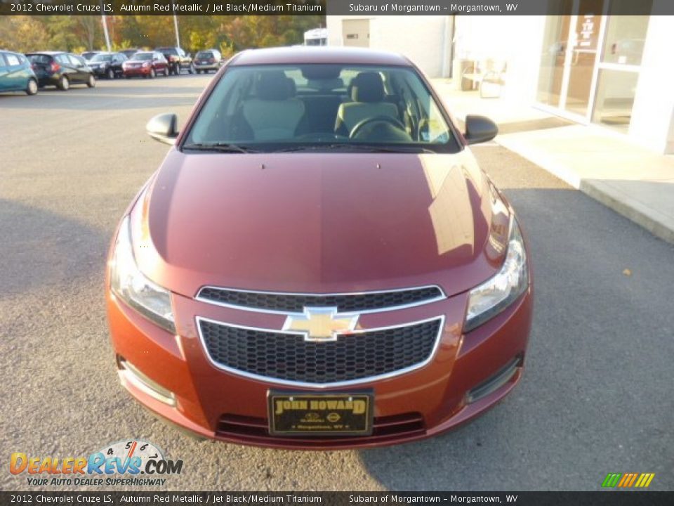 2012 Chevrolet Cruze LS Autumn Red Metallic / Jet Black/Medium Titanium Photo #2