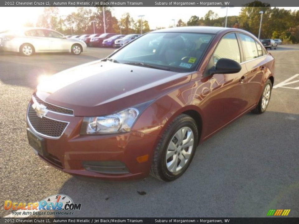 2012 Chevrolet Cruze LS Autumn Red Metallic / Jet Black/Medium Titanium Photo #3