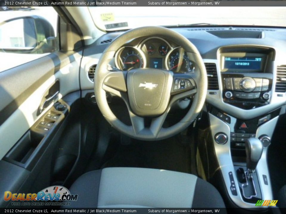 2012 Chevrolet Cruze LS Autumn Red Metallic / Jet Black/Medium Titanium Photo #6