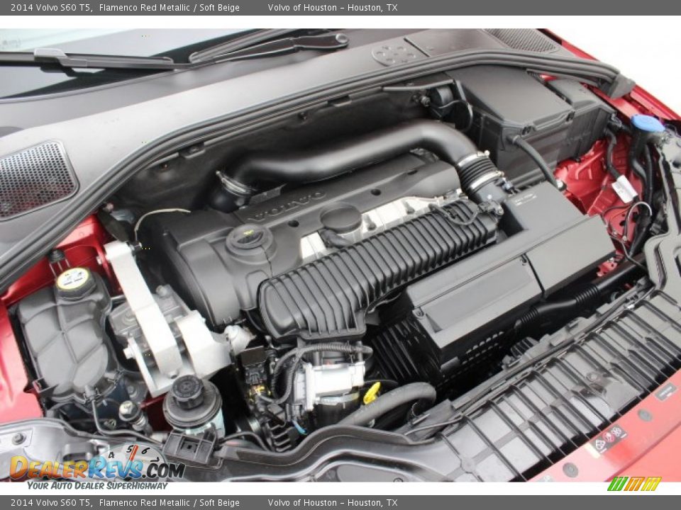 2014 Volvo S60 T5 2.5 Liter Turbocharged DOHC 20-Valve VVT Inline 5 Cylinder Engine Photo #30