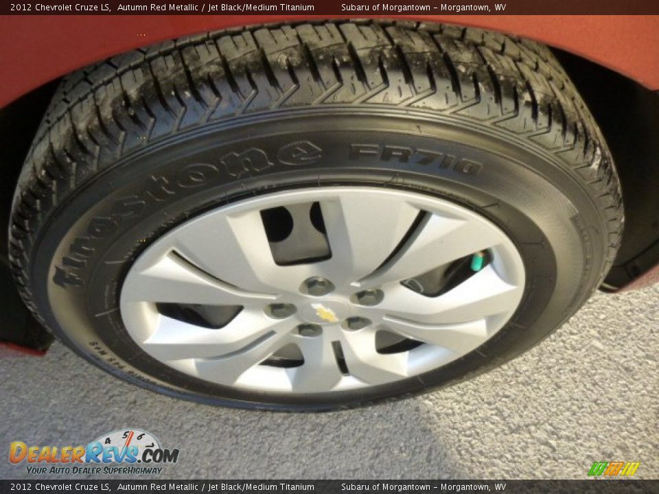 2012 Chevrolet Cruze LS Autumn Red Metallic / Jet Black/Medium Titanium Photo #12