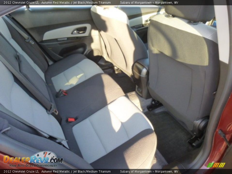 2012 Chevrolet Cruze LS Autumn Red Metallic / Jet Black/Medium Titanium Photo #14