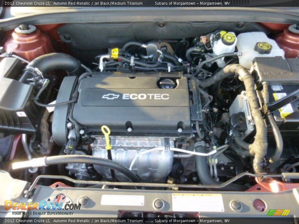 2012 Chevrolet Cruze LS Autumn Red Metallic / Jet Black/Medium Titanium Photo #17