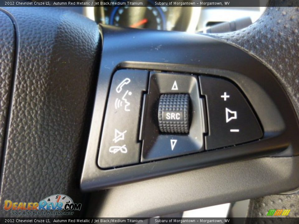 2012 Chevrolet Cruze LS Autumn Red Metallic / Jet Black/Medium Titanium Photo #18