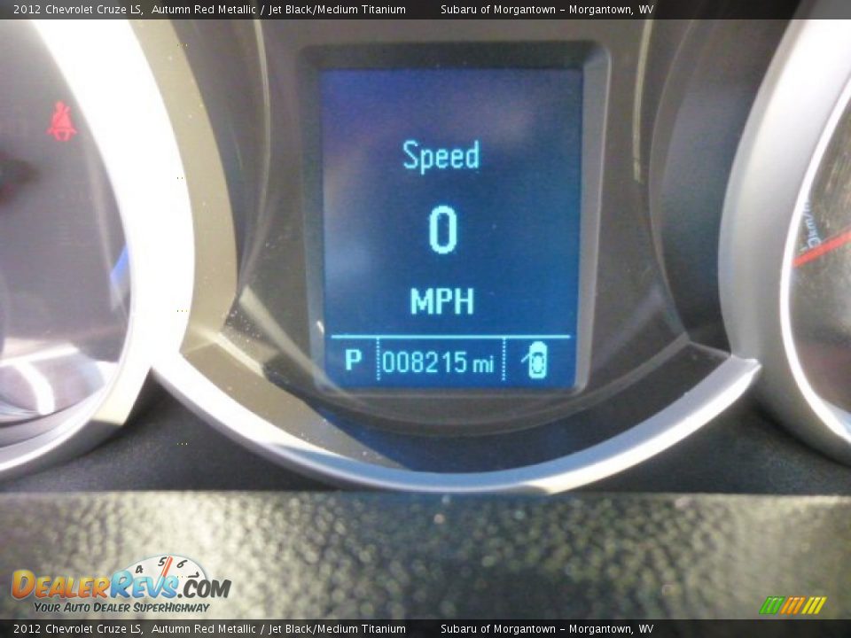 2012 Chevrolet Cruze LS Autumn Red Metallic / Jet Black/Medium Titanium Photo #20