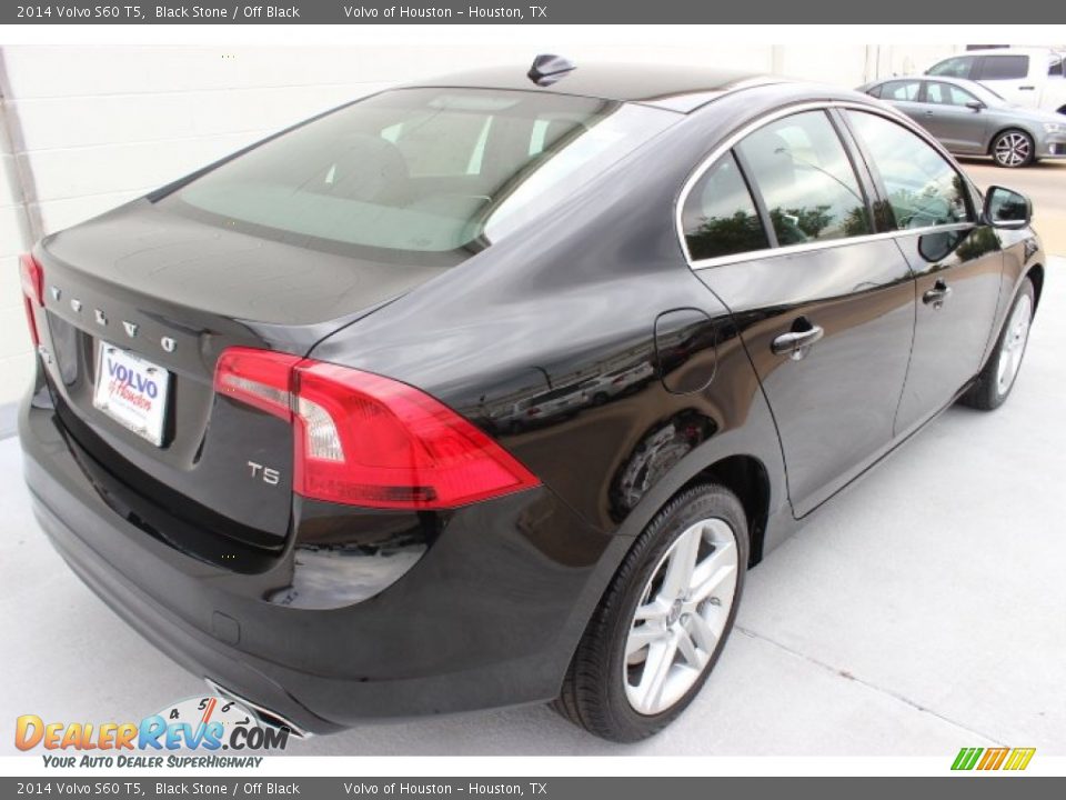 2014 Volvo S60 T5 Black Stone / Off Black Photo #7