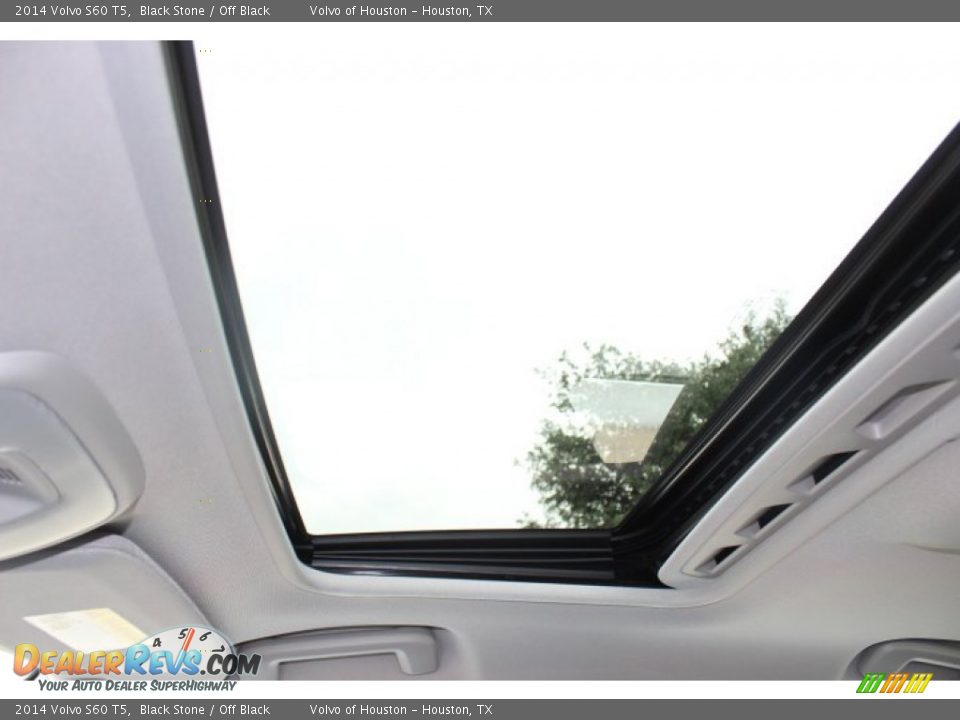 2014 Volvo S60 T5 Black Stone / Off Black Photo #16