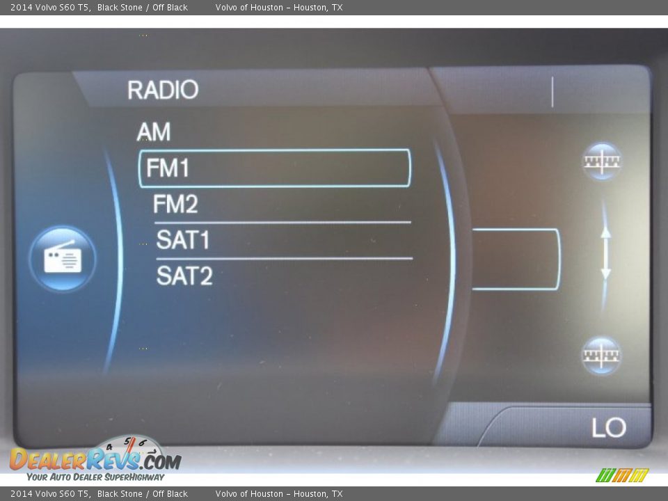 2014 Volvo S60 T5 Black Stone / Off Black Photo #17