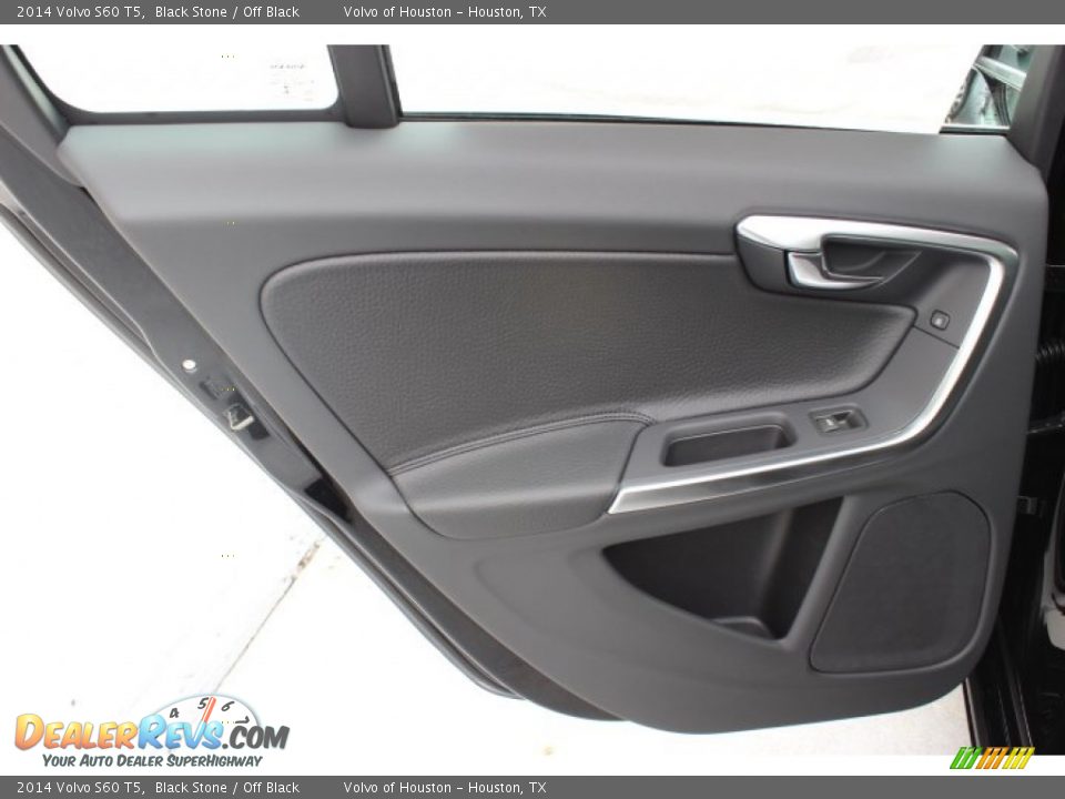 2014 Volvo S60 T5 Black Stone / Off Black Photo #21
