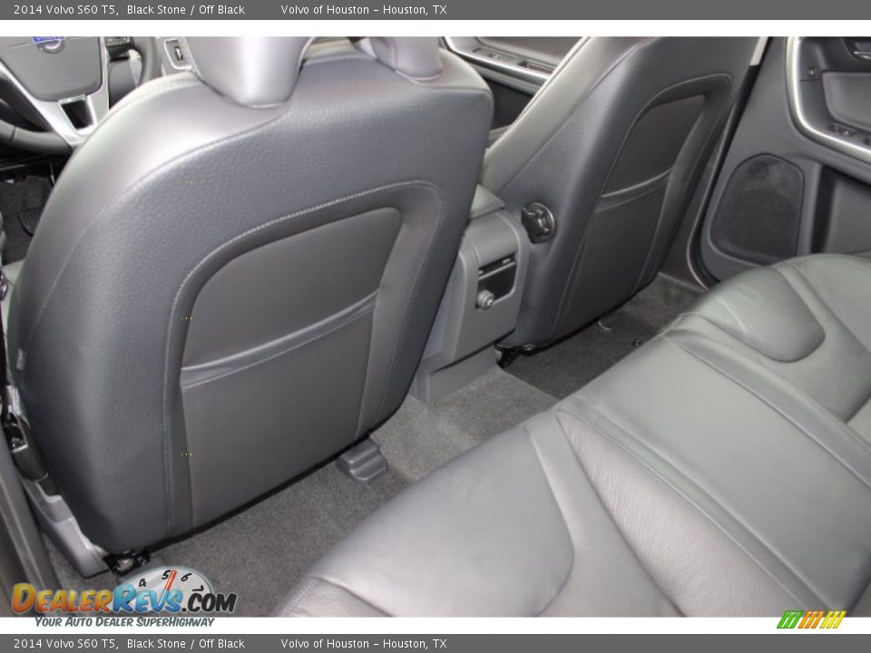 2014 Volvo S60 T5 Black Stone / Off Black Photo #22