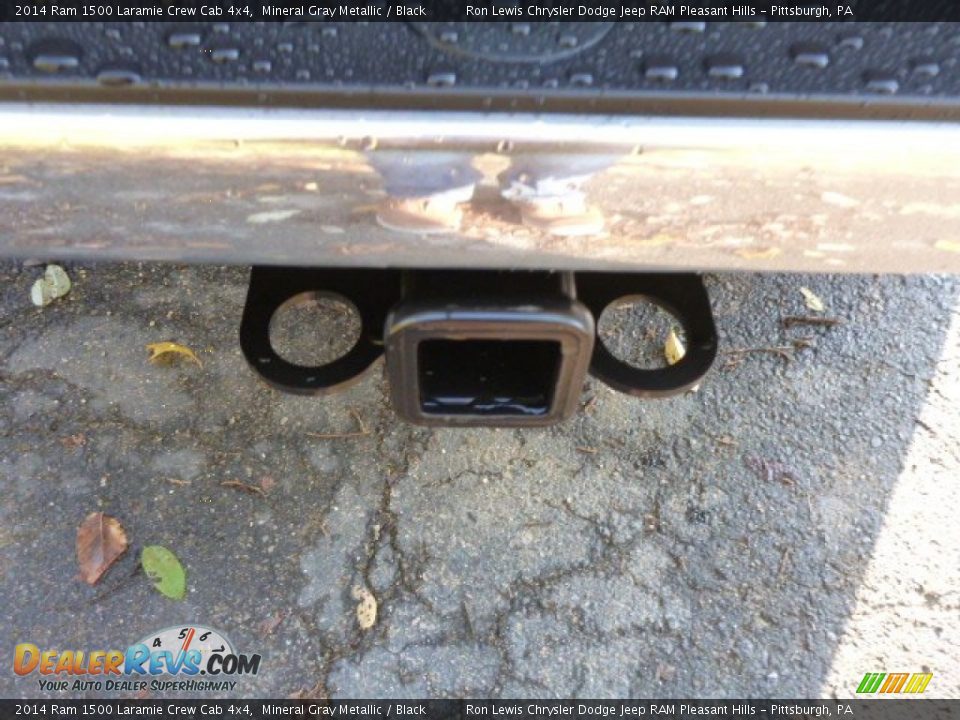 2014 Ram 1500 Laramie Crew Cab 4x4 Mineral Gray Metallic / Black Photo #4