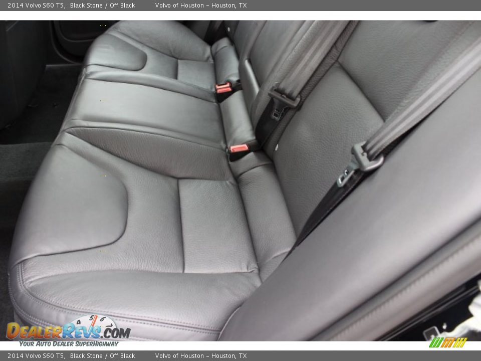 2014 Volvo S60 T5 Black Stone / Off Black Photo #23