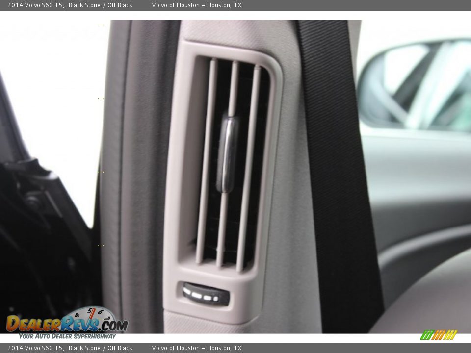 2014 Volvo S60 T5 Black Stone / Off Black Photo #24