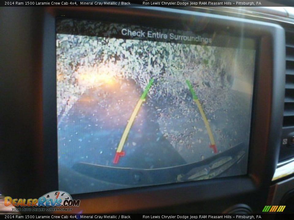 2014 Ram 1500 Laramie Crew Cab 4x4 Mineral Gray Metallic / Black Photo #18