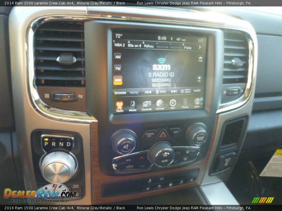2014 Ram 1500 Laramie Crew Cab 4x4 Mineral Gray Metallic / Black Photo #19
