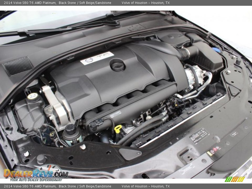 2014 Volvo S80 T6 AWD Platinum 3.0 Liter Turbocharged DOHC 24-Valve VVT Inline 6 Cylinder Engine Photo #34