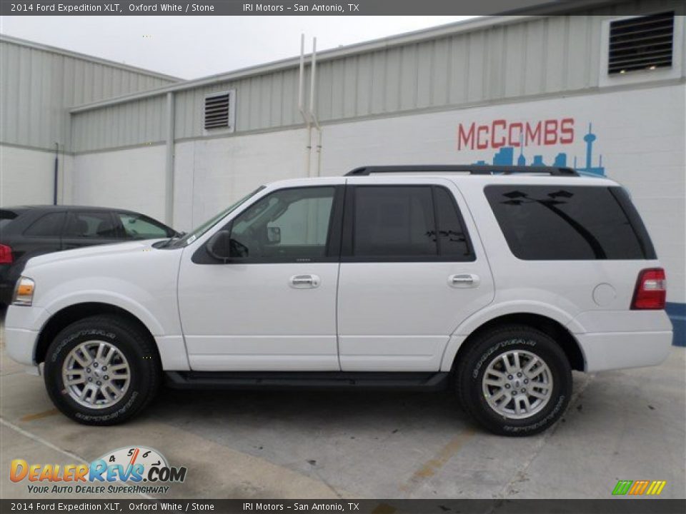 2014 Ford Expedition XLT Oxford White / Stone Photo #2