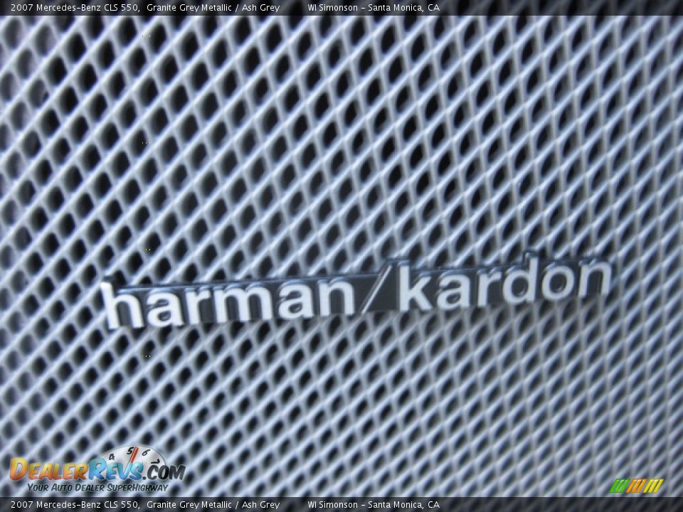 2007 Mercedes-Benz CLS 550 Granite Grey Metallic / Ash Grey Photo #9