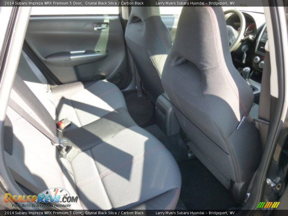 2014 Subaru Impreza WRX Premium 5 Door Crystal Black Silica / Carbon Black Photo #12