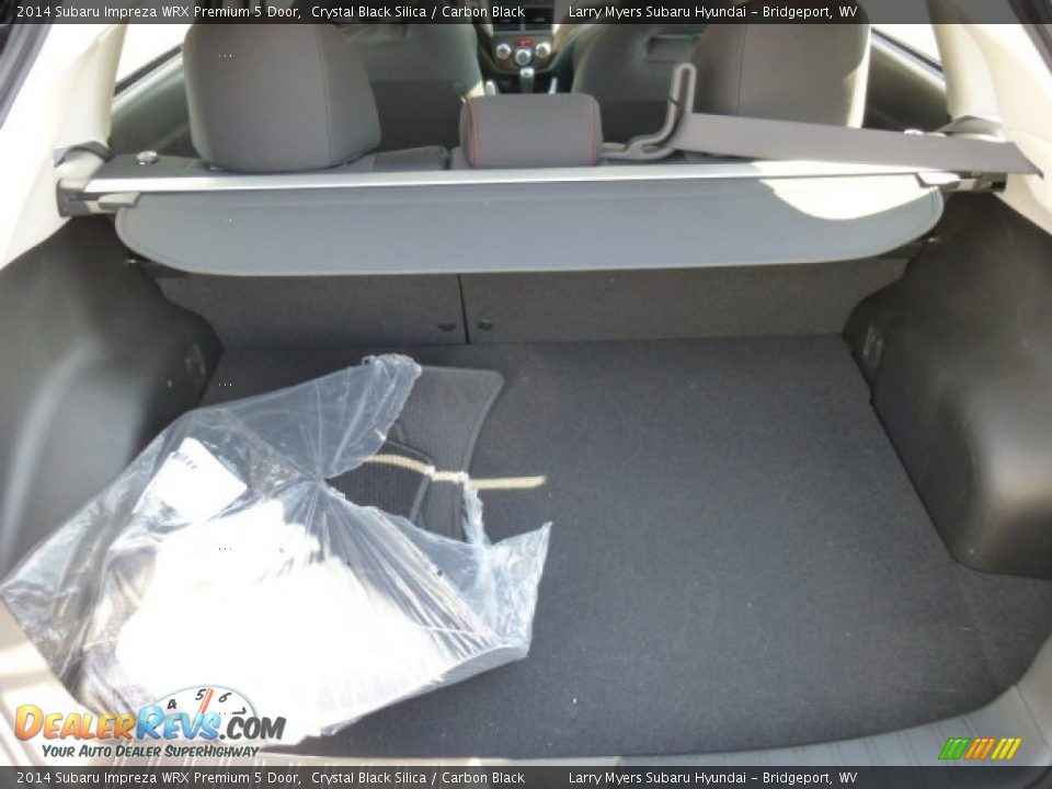 2014 Subaru Impreza WRX Premium 5 Door Crystal Black Silica / Carbon Black Photo #13